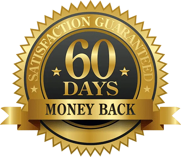 Lean Drops™ 60-Day Money Back Guarantee Badge